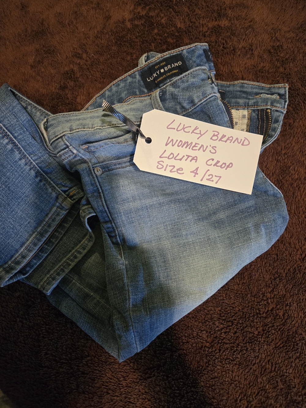 Lucky Brand Light Blue Cropped Women’s Jeans